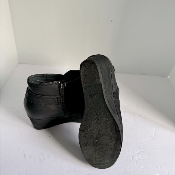 Dansko Shirley Black Wedge Bootie N5881 Size EU 40 - Picture 8 of 10